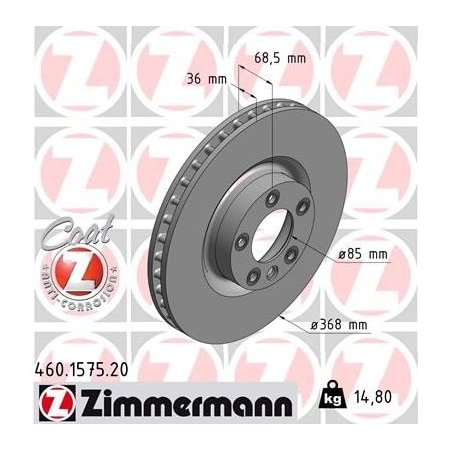 Zimmermann Standard/Coated, 460157520 460157520